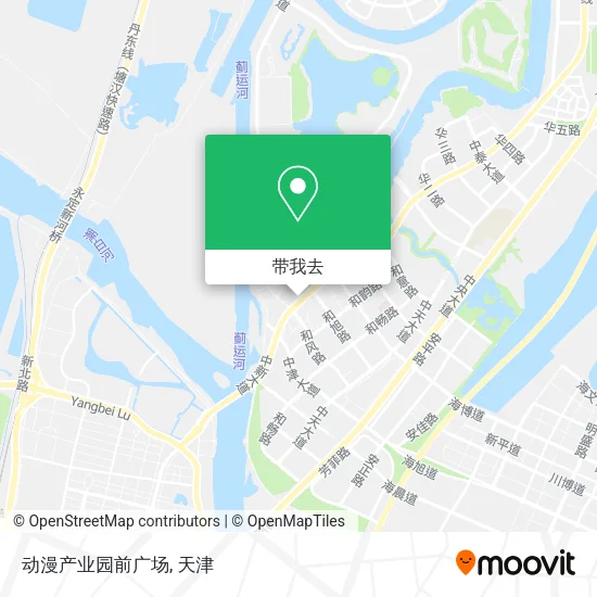 动漫产业园前广场地图