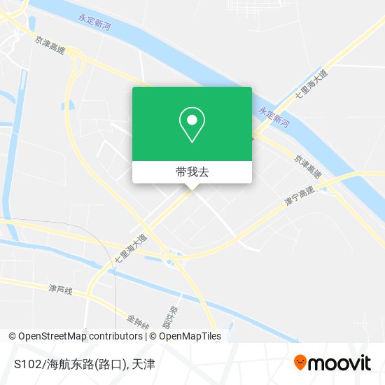 S102/海航东路(路口)地图