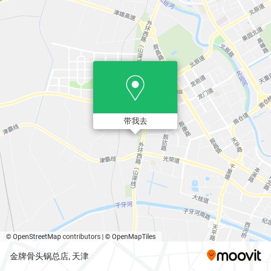 金牌骨头锅总店地图