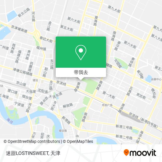 迷甜LOSTINSWEET地图