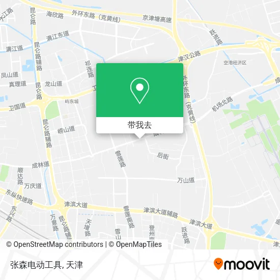 张森电动工具地图