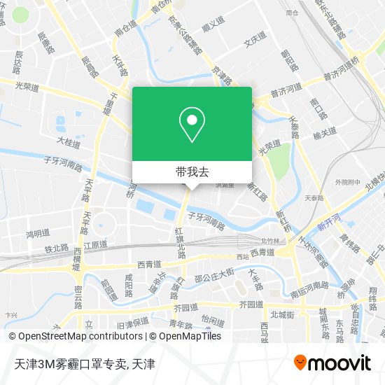 天津3M雾霾口罩专卖地图