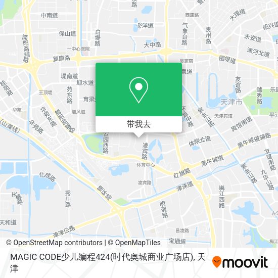 MAGIC CODE少儿编程424(时代奥城商业广场店)地图