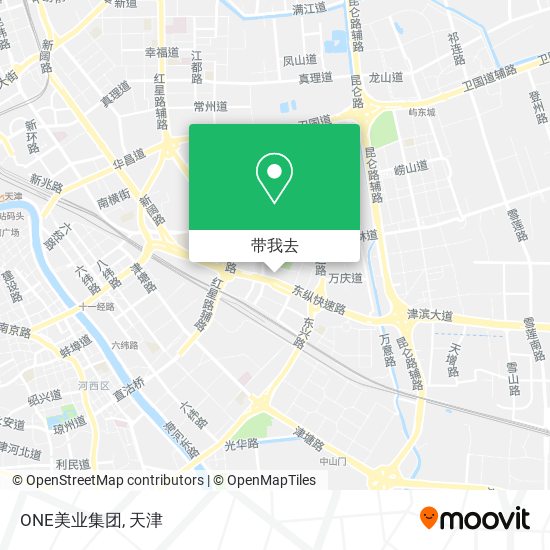 ONE美业集团地图