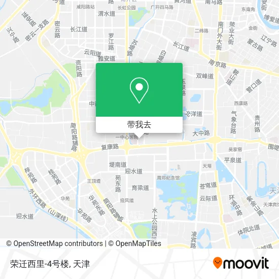 荣迁西里-4号楼地图