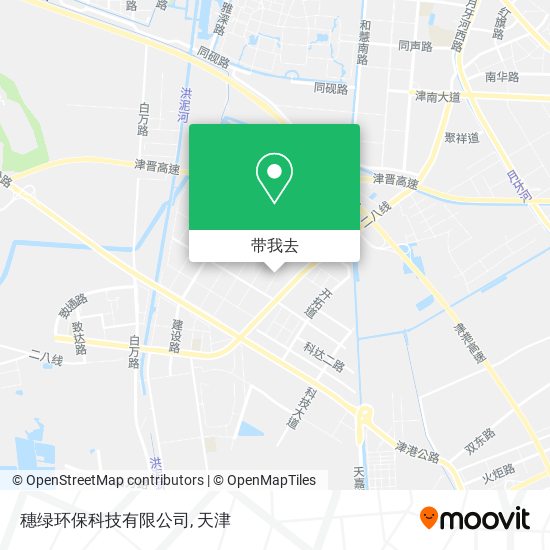 穗绿环保科技有限公司地图