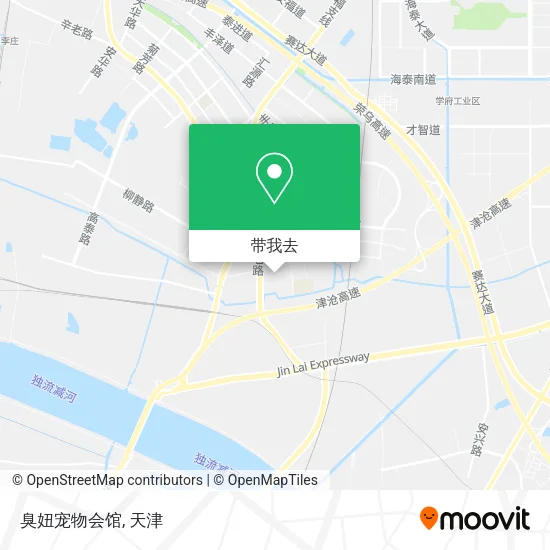 臭妞宠物会馆地图