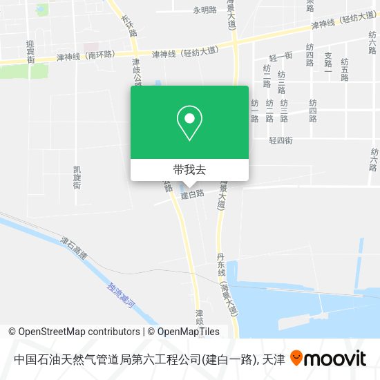 中国石油天然气管道局第六工程公司(建白一路)地图