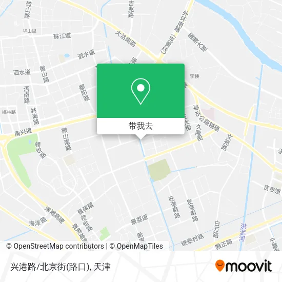兴港路/北京街(路口)地图