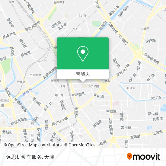 远思机动车服务地图
