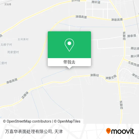 万嘉华表面处理有限公司地图