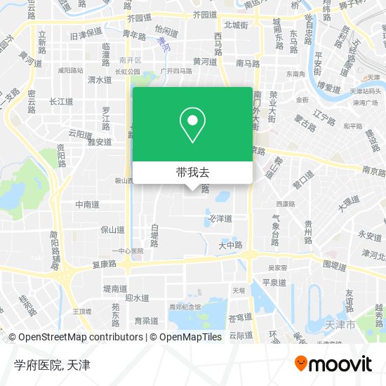 学府医院地图