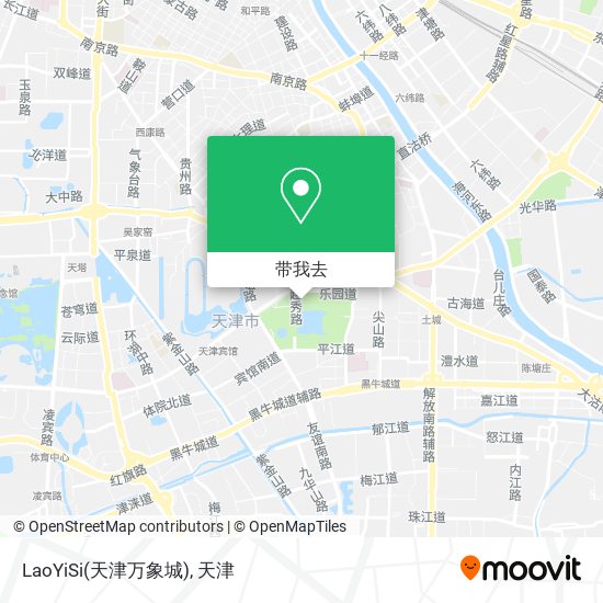LaoYiSi(天津万象城)地图