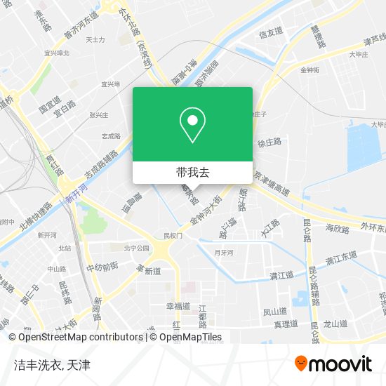 洁丰洗衣地图