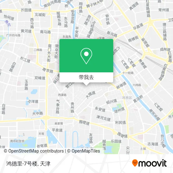 鸿德里-7号楼地图