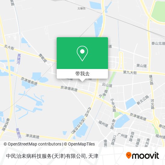 中民治未病科技服务(天津)有限公司地图