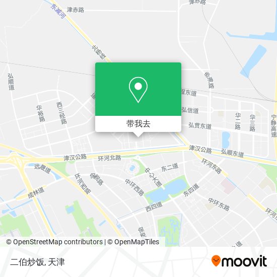 二伯炒饭地图