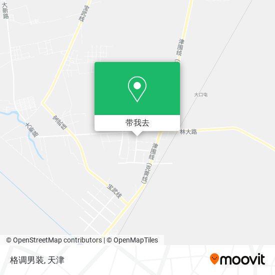 格调男装地图