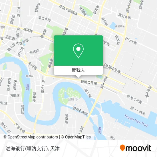 渤海银行(塘沽支行)地图