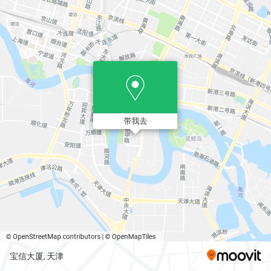宝信大厦地图