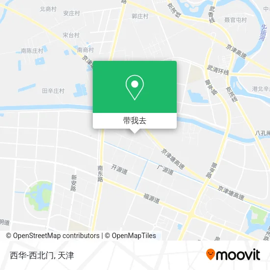 西华-西北门地图
