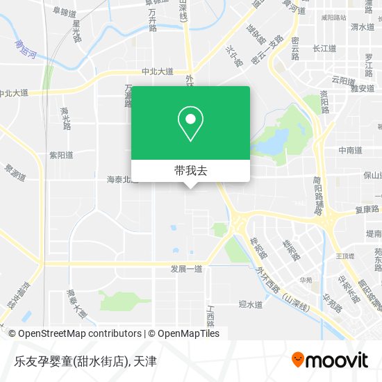 乐友孕婴童(甜水街店)地图