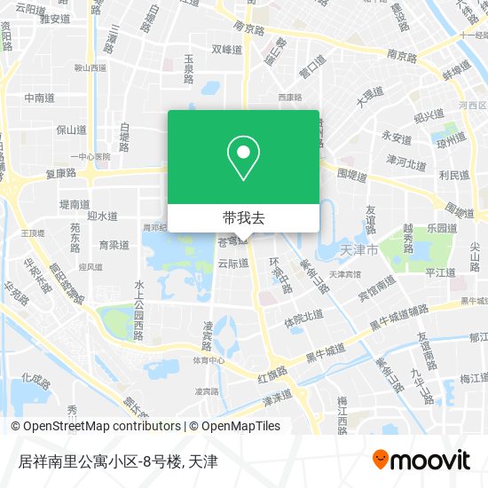 居祥南里公寓小区-8号楼地图