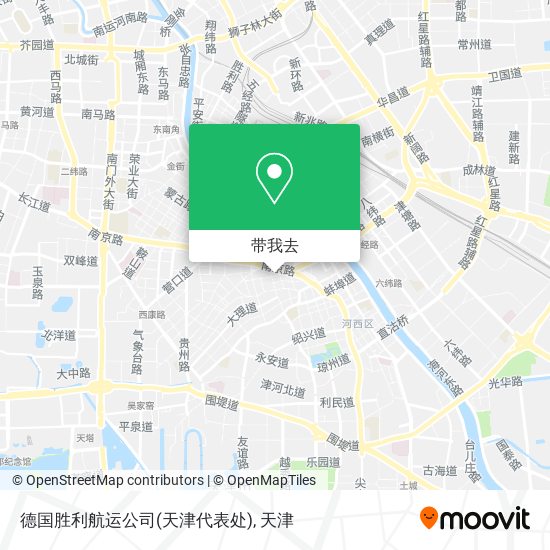 德国胜利航运公司(天津代表处)地图