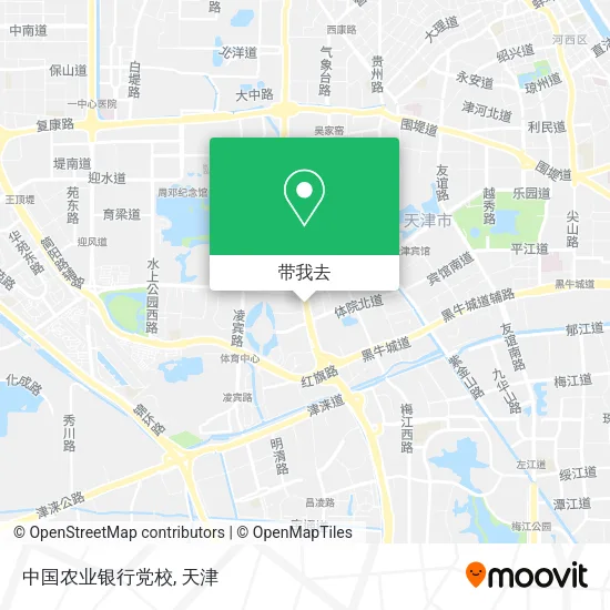 中国农业银行党校地图