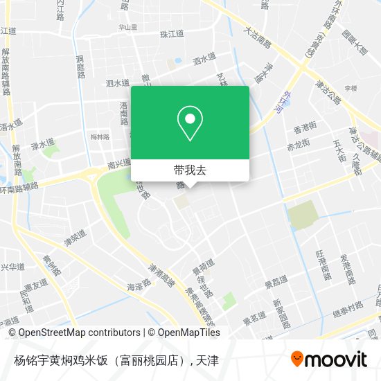 杨铭宇黄焖鸡米饭（富丽桃园店）地图