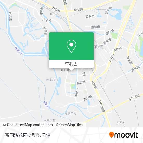 富丽湾花园-7号楼地图