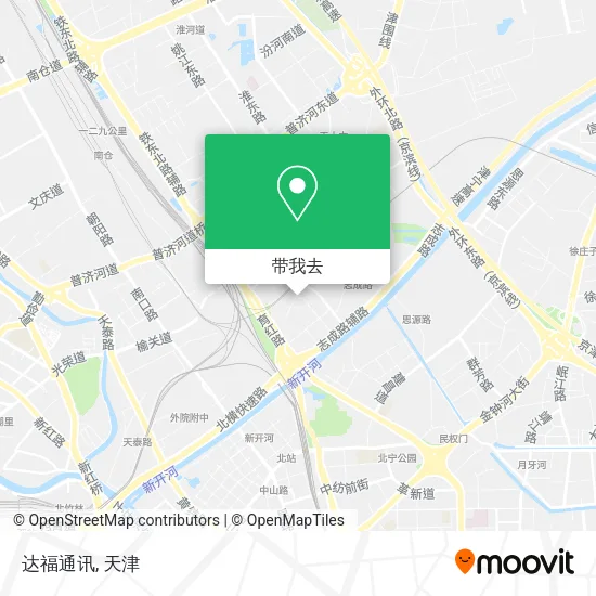 达福通讯地图