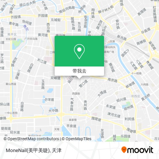 MoneNail(美甲美睫)地图