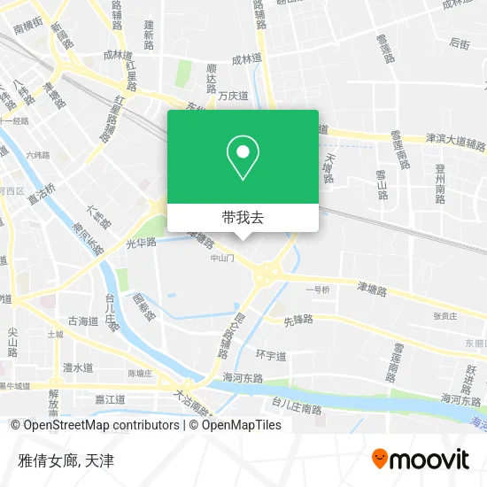雅倩女廊地图