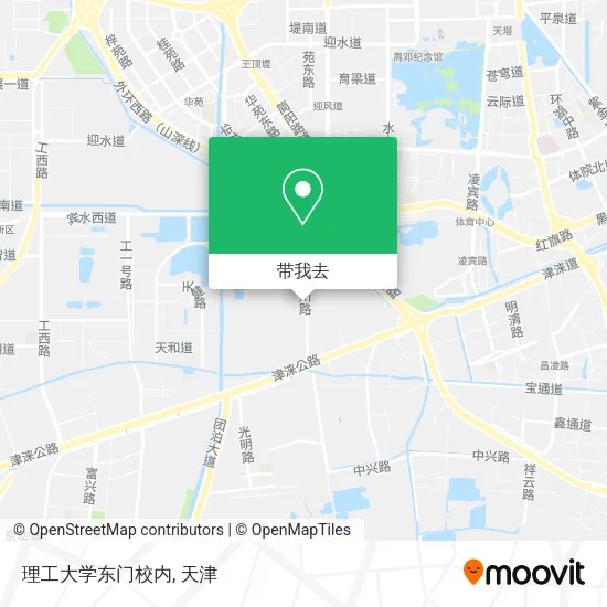理工大学东门校内地图