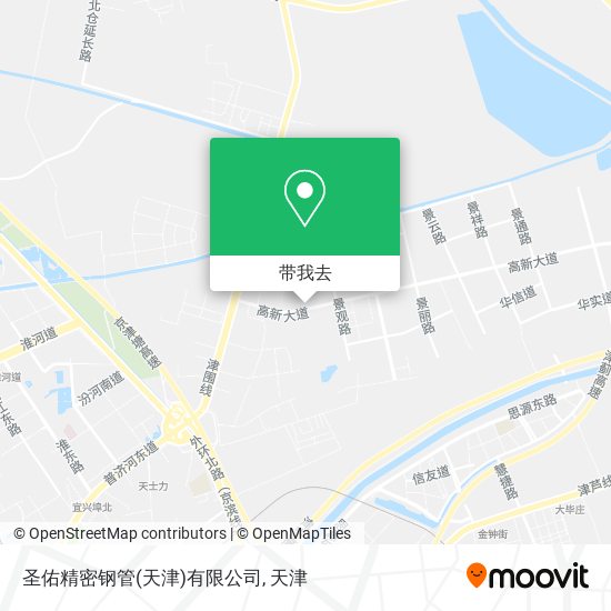 圣佑精密钢管(天津)有限公司地图