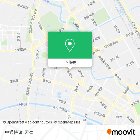 中通快递地图
