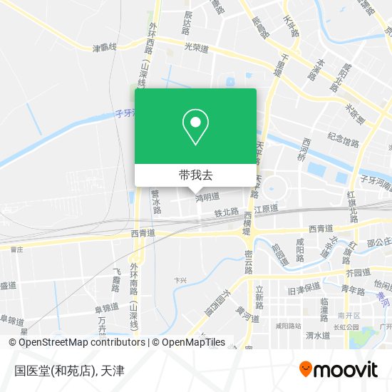 国医堂(和苑店)地图