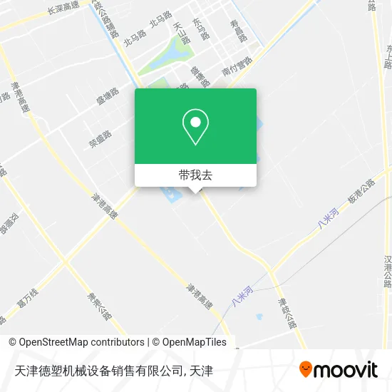 天津德塑机械设备销售有限公司地图