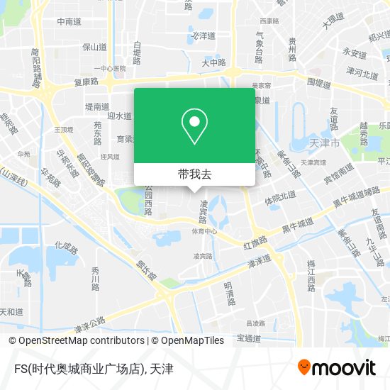 FS(时代奥城商业广场店)地图