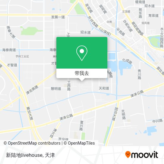 新陆地livehouse地图