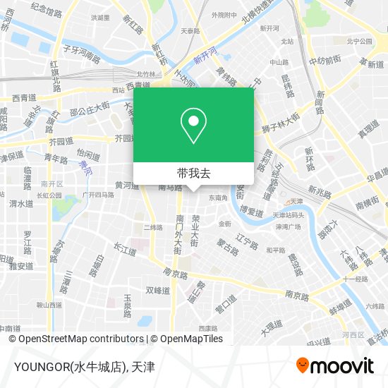 YOUNGOR(水牛城店)地图