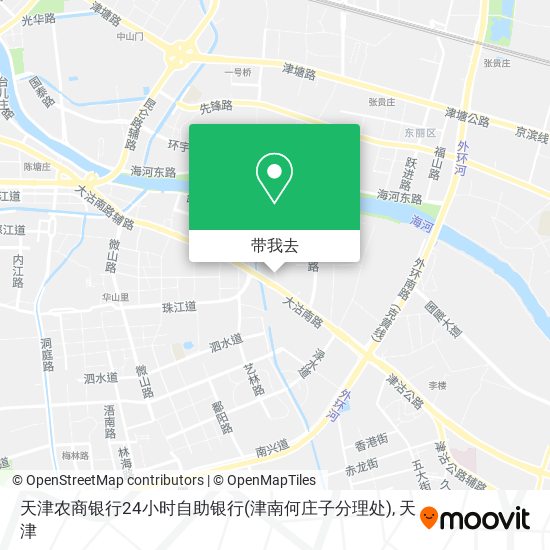 天津农商银行24小时自助银行(津南何庄子分理处)地图