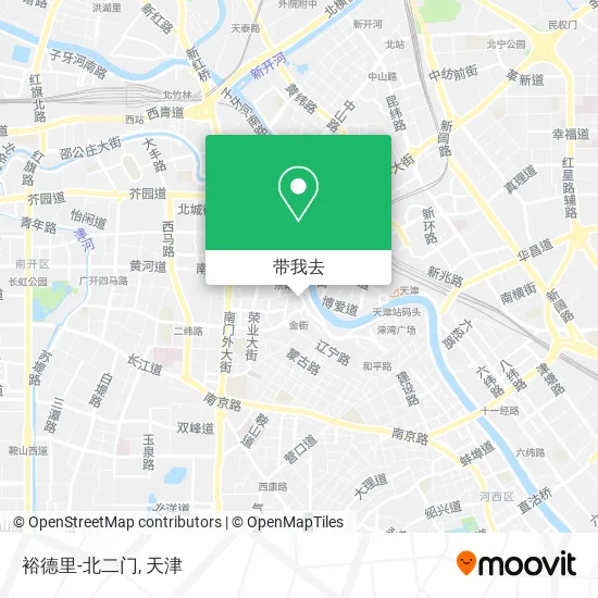 裕德里-北二门地图