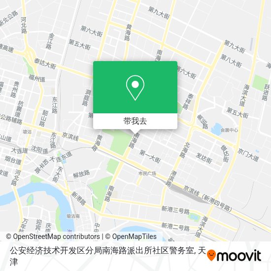 公安经济技术开发区分局南海路派出所社区警务室地图