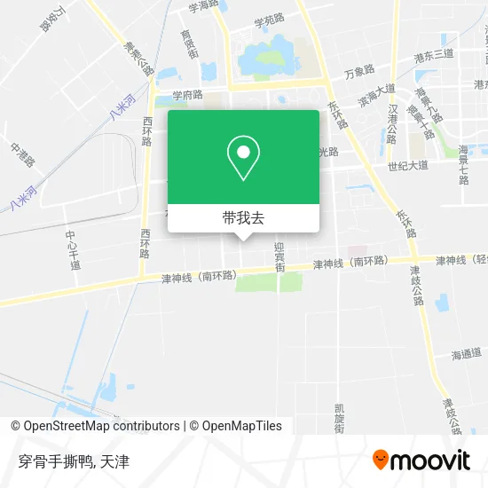 穿骨手撕鸭地图