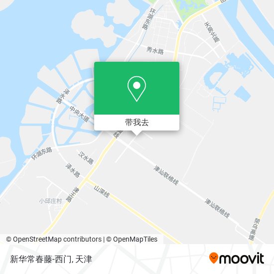 新华常春藤-西门地图