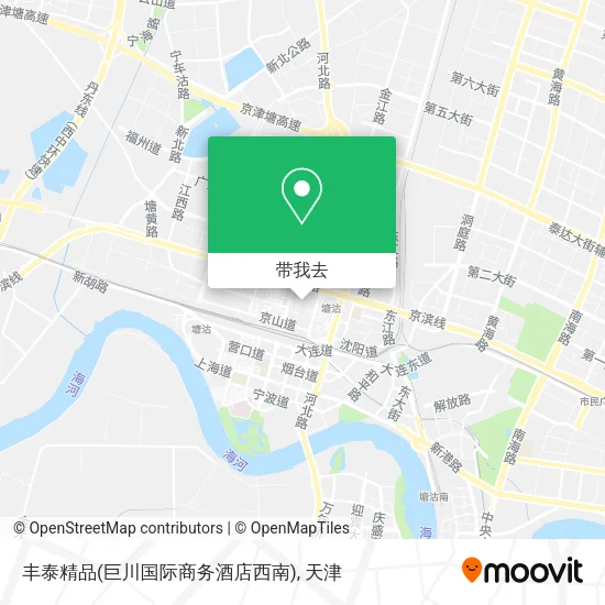 丰泰精品(巨川国际商务酒店西南)地图