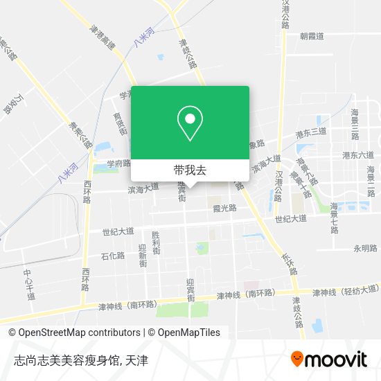 志尚志美美容瘦身馆地图