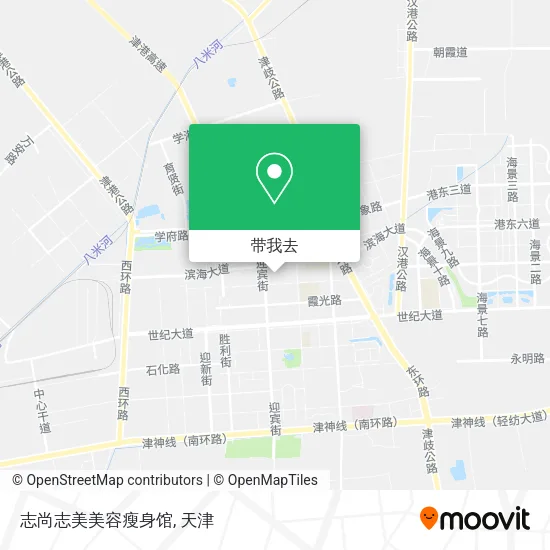 志尚志美美容瘦身馆地图